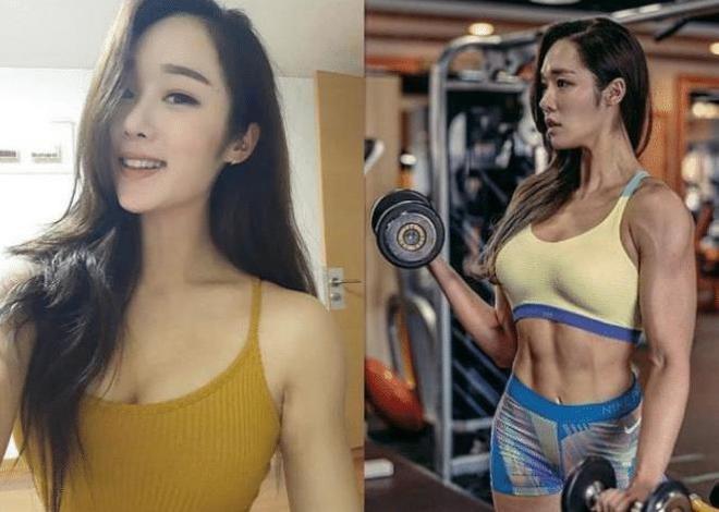 杏彩体育，不喜欢有肌肉的女生？韩国“健身女神”晒健身照网友：真是绝了